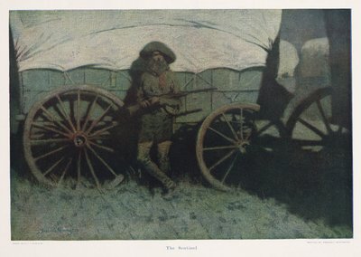 The Sentinel by Frederic Remington